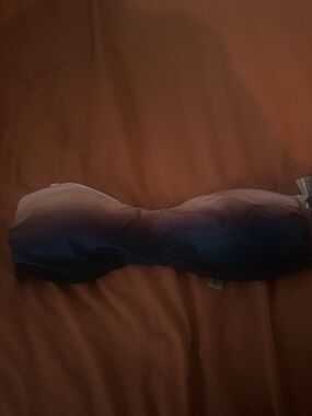 Victoria's Secret Ombre Strapless Bandeau Swim- multi color NWT